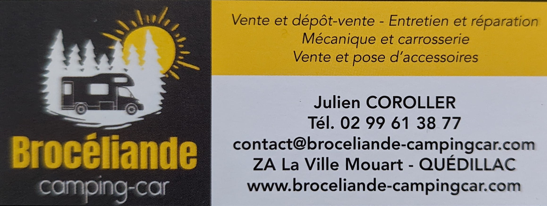 Brocéliande Camping-car Quedillac