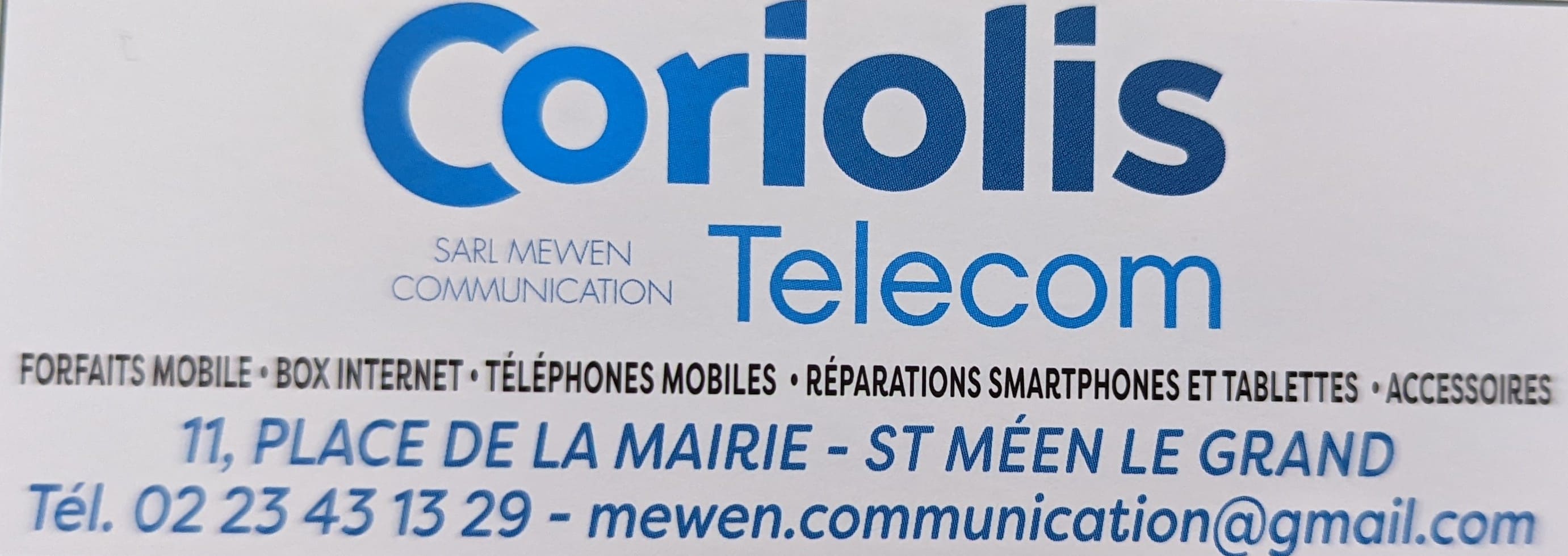Coriolis Telecom Saint Méen le Grand