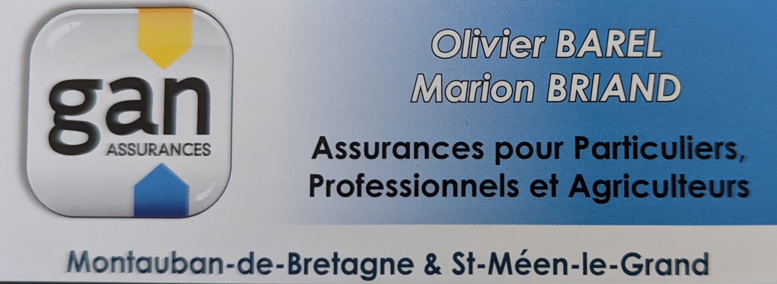 GAN Barel Briand Saint Méen le Grand et Montauban de Bretagne