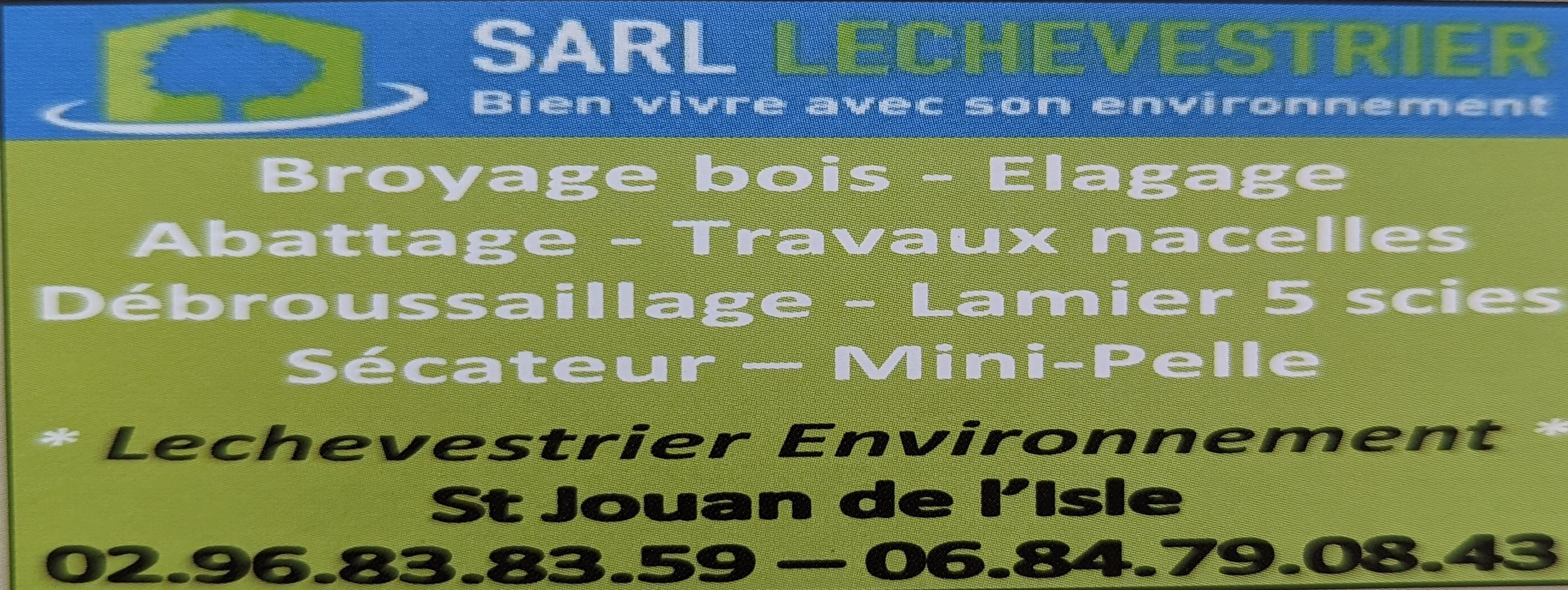 SARL Lechevestrier Environnement Saint Jouan de l'isle