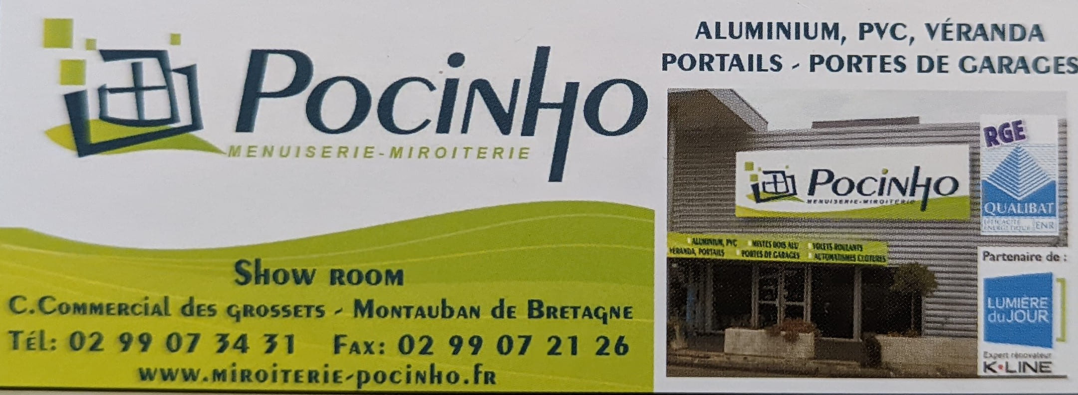 Menuiserie Miroiterie Pocinho Médréac