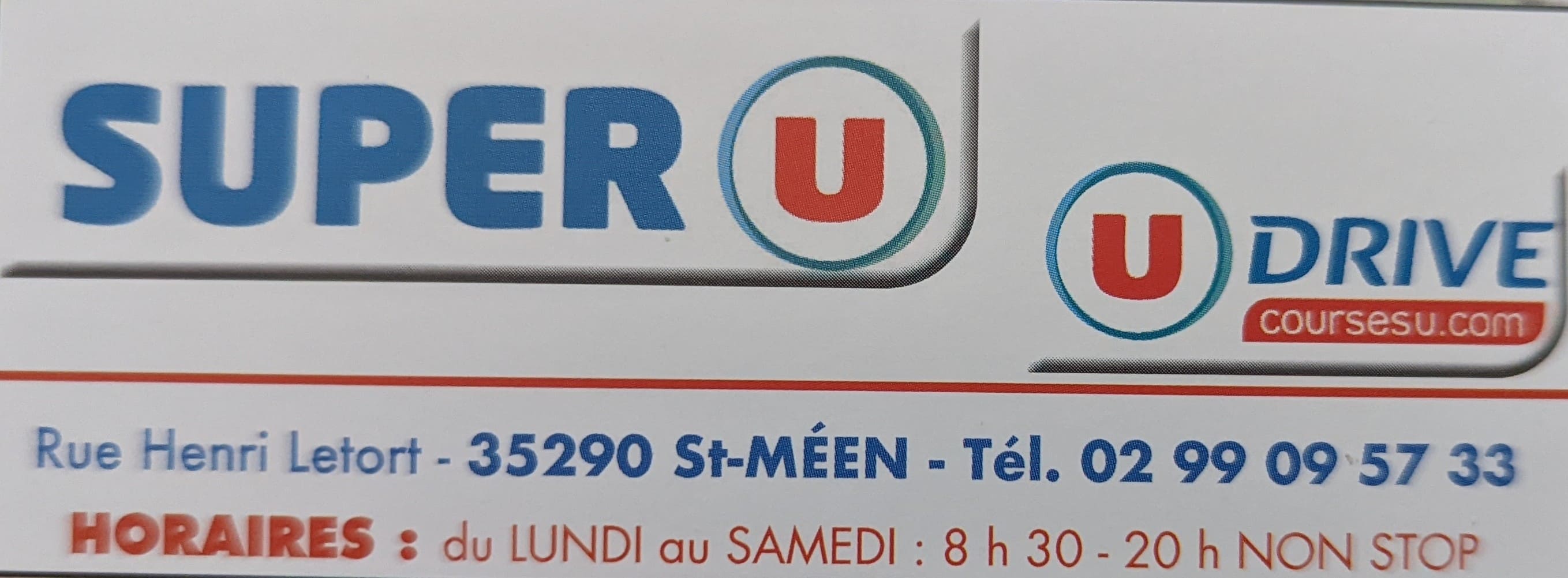 Super U Saint Méen le Grand